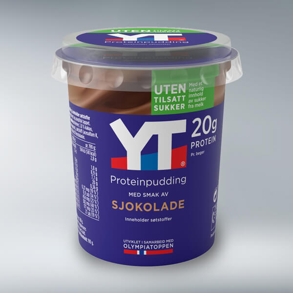 YT proteinpudding sjokolade